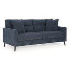 Green/Blue Mid-Century Sofa & Loveseat Set, 2-Piece, Seats 3–4