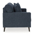 Green/Blue Mid-Century Sofa & Loveseat Set, 2-Piece, Seats 3–4
