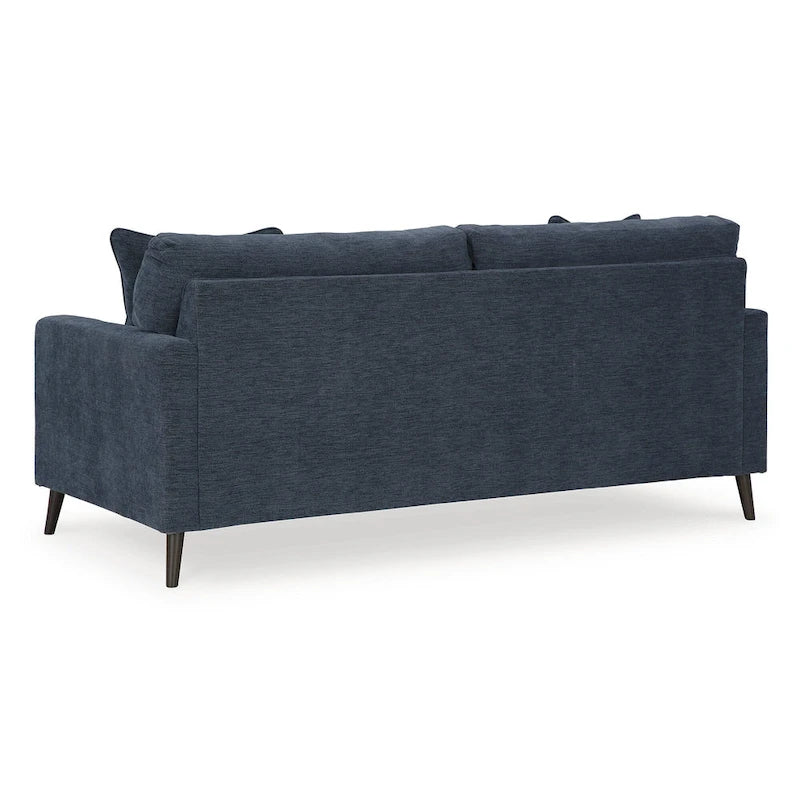Green/Blue Mid-Century Sofa & Loveseat Set, 2-Piece, Seats 3–4