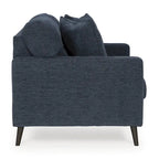 Green/Blue Mid-Century Sofa & Loveseat Set, 2-Piece, Seats 3–4