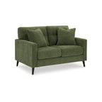 Green/Blue Mid-Century Sofa & Loveseat Set, 2-Piece, Seats 3–4