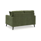 Green/Blue Mid-Century Sofa & Loveseat Set, 2-Piece, Seats 3–4
