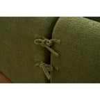 Chenille L-Shaped 3-Seater Sofa with Chaise Lounge & 4 Pillows | Multi-Color
