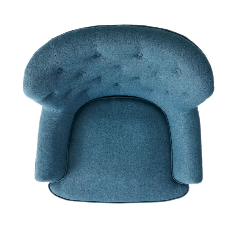 Tufted Club Chair, Single Seat – Charcoal / Red / Navy Blue / Purple