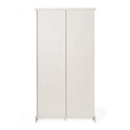 White / Graywash / Black Farmhouse Sliding Barn Door Storage Cabinet, 6-Shelf, Single Assembly