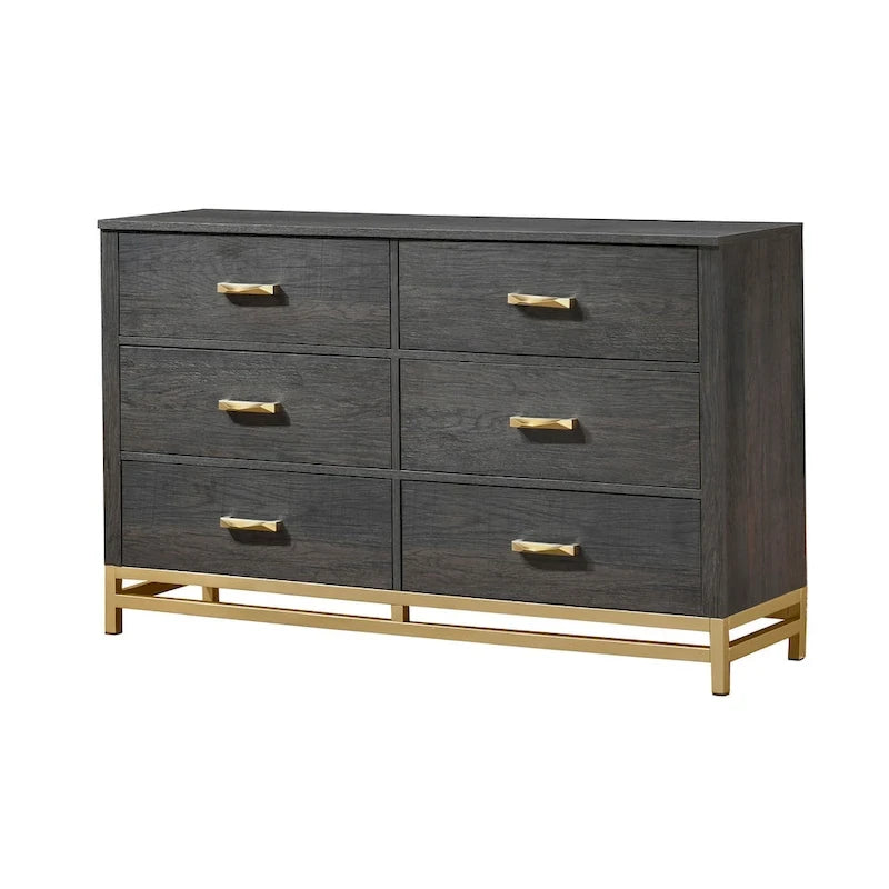 Dark Brown Rustic Panel Bedroom Set – 3-Piece, King/Queen