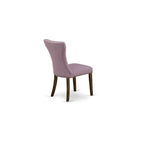 Distressed Jacobean Round Dining Table Set, Dahlia Linen, Seats 4 or 6
