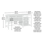 Prime Oak Computer Desk, 3-Drawer, Single-Person