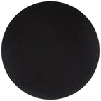 Black & Gold Square Coffee Table, 1-Seat, 28"W x 28"D x 16"H